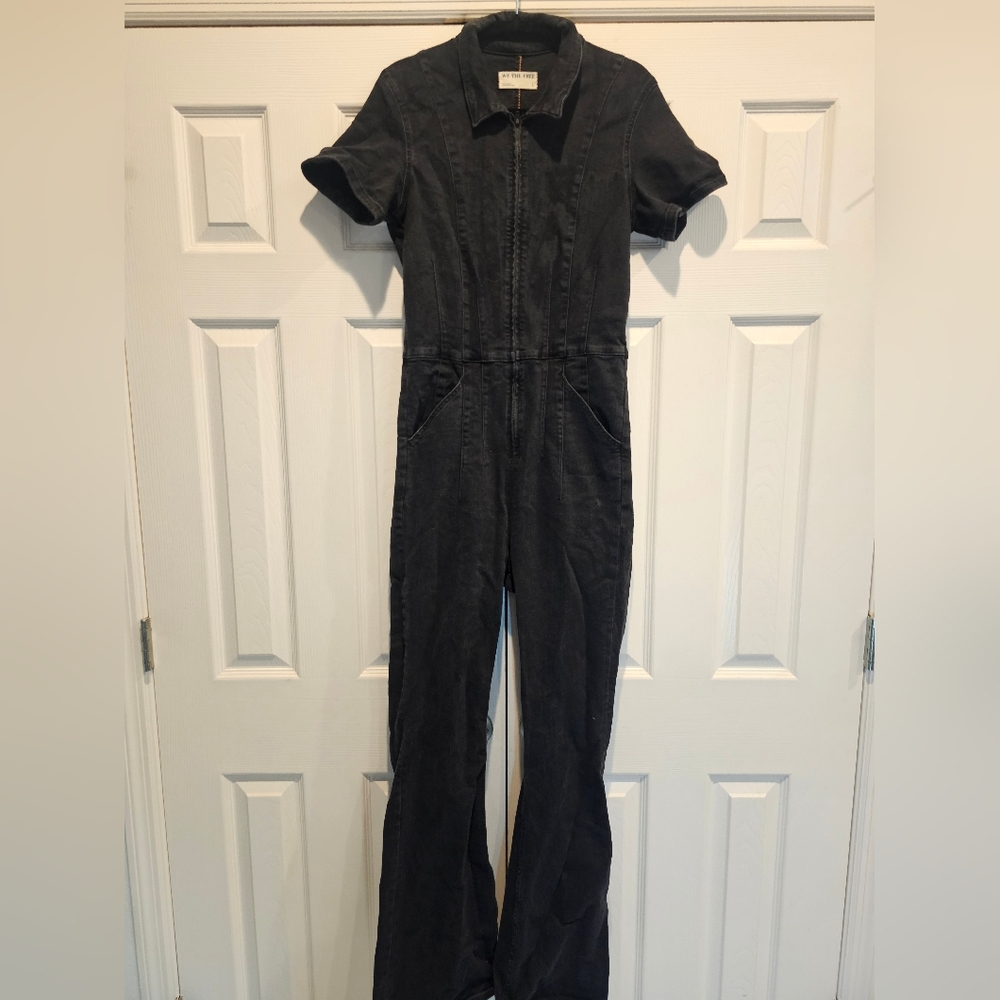 We The Free Jayde Flare Jumpsuit- Sz L- Gently worn